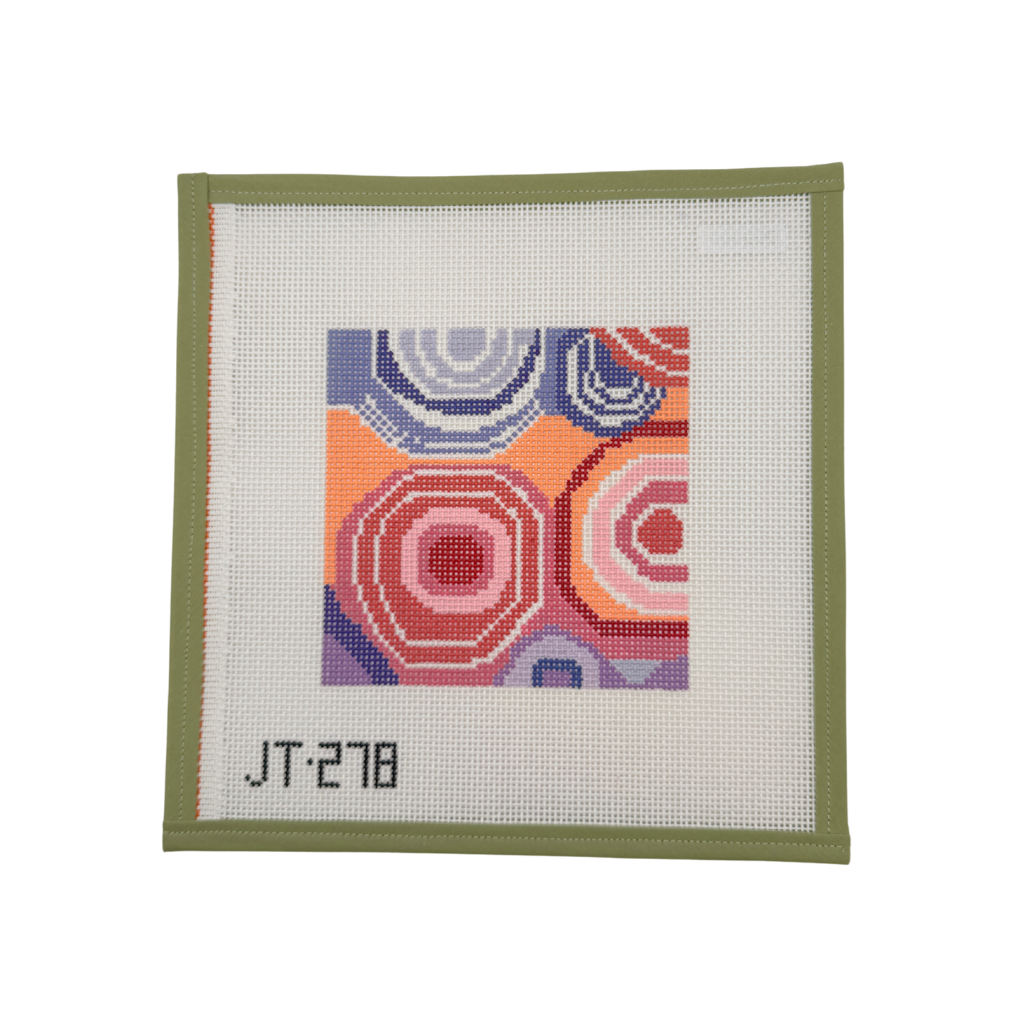 Peach Geometric Coaster