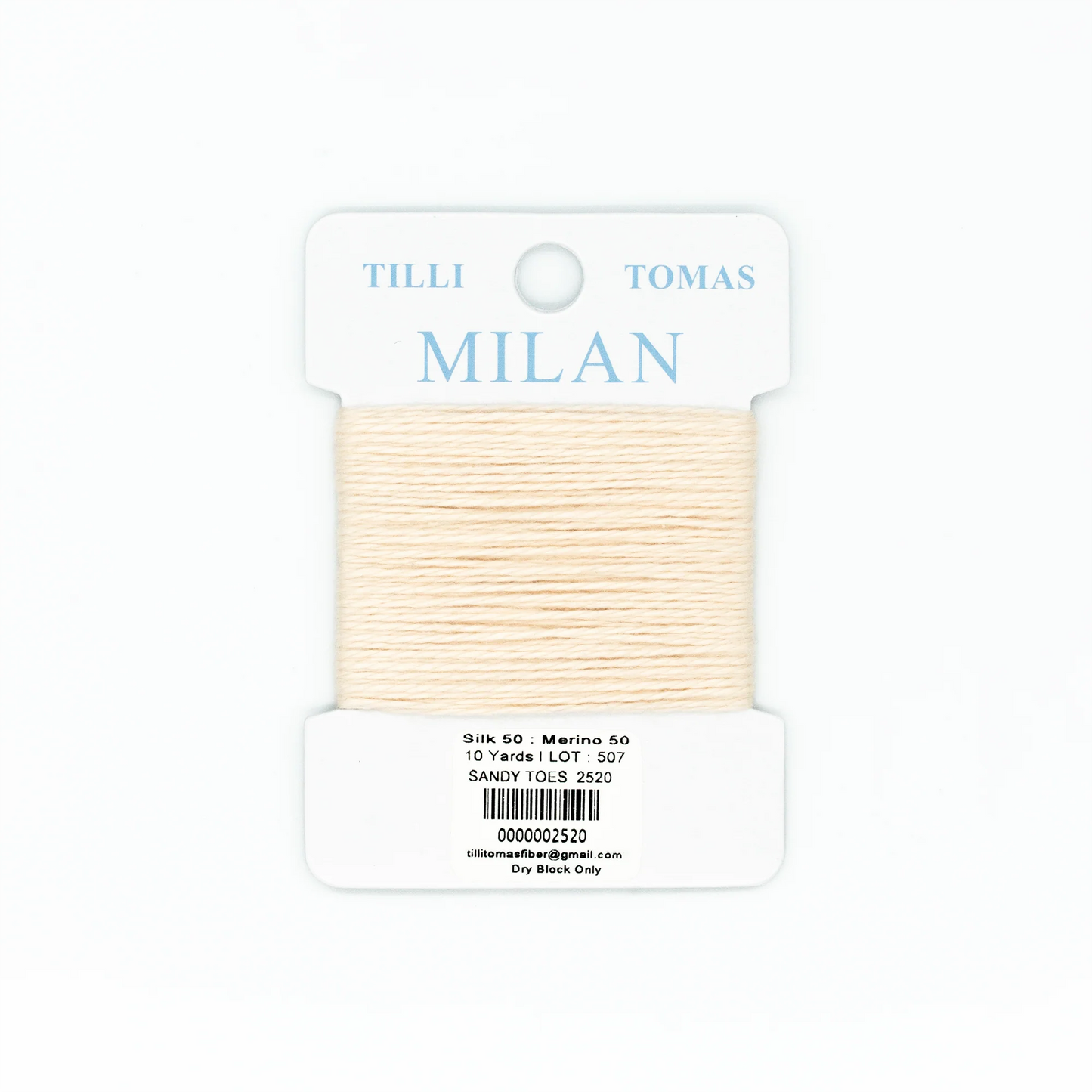 Milan Card - 2520 Sandy Toes
