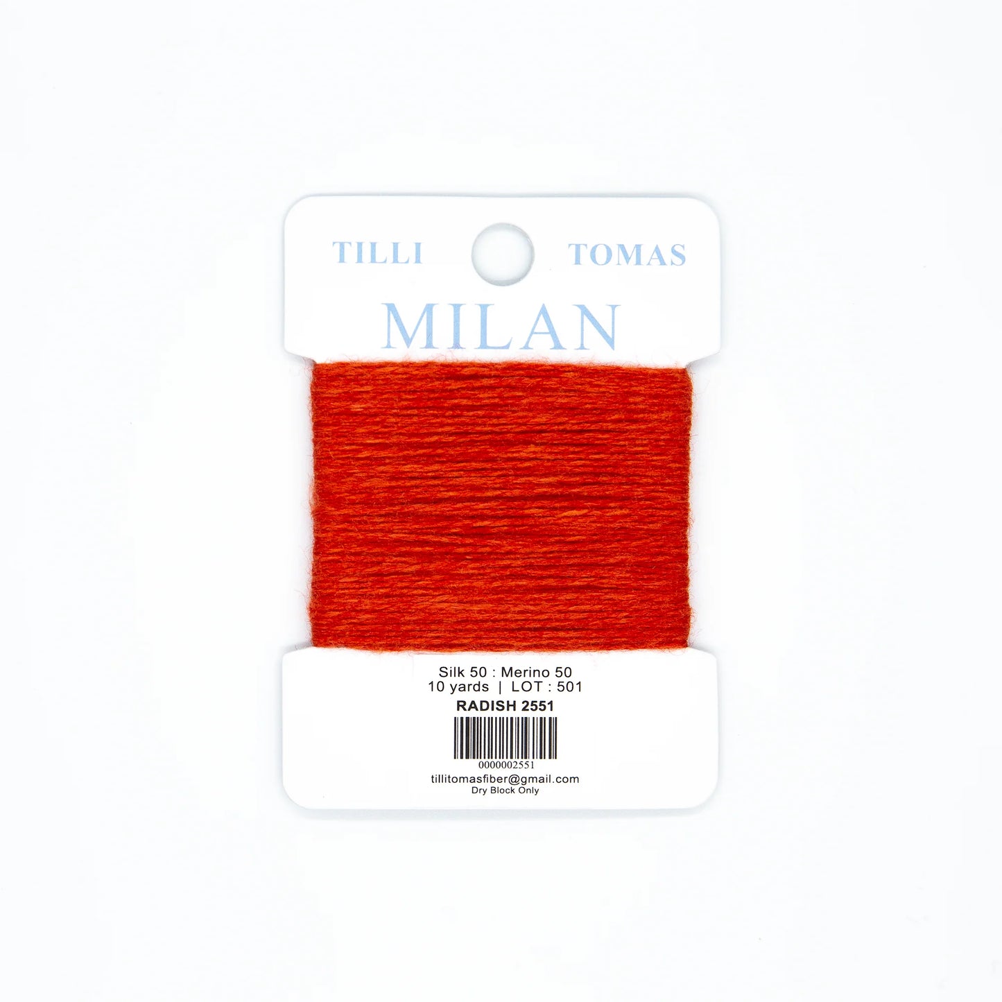 Milan Card - 2551 Radish