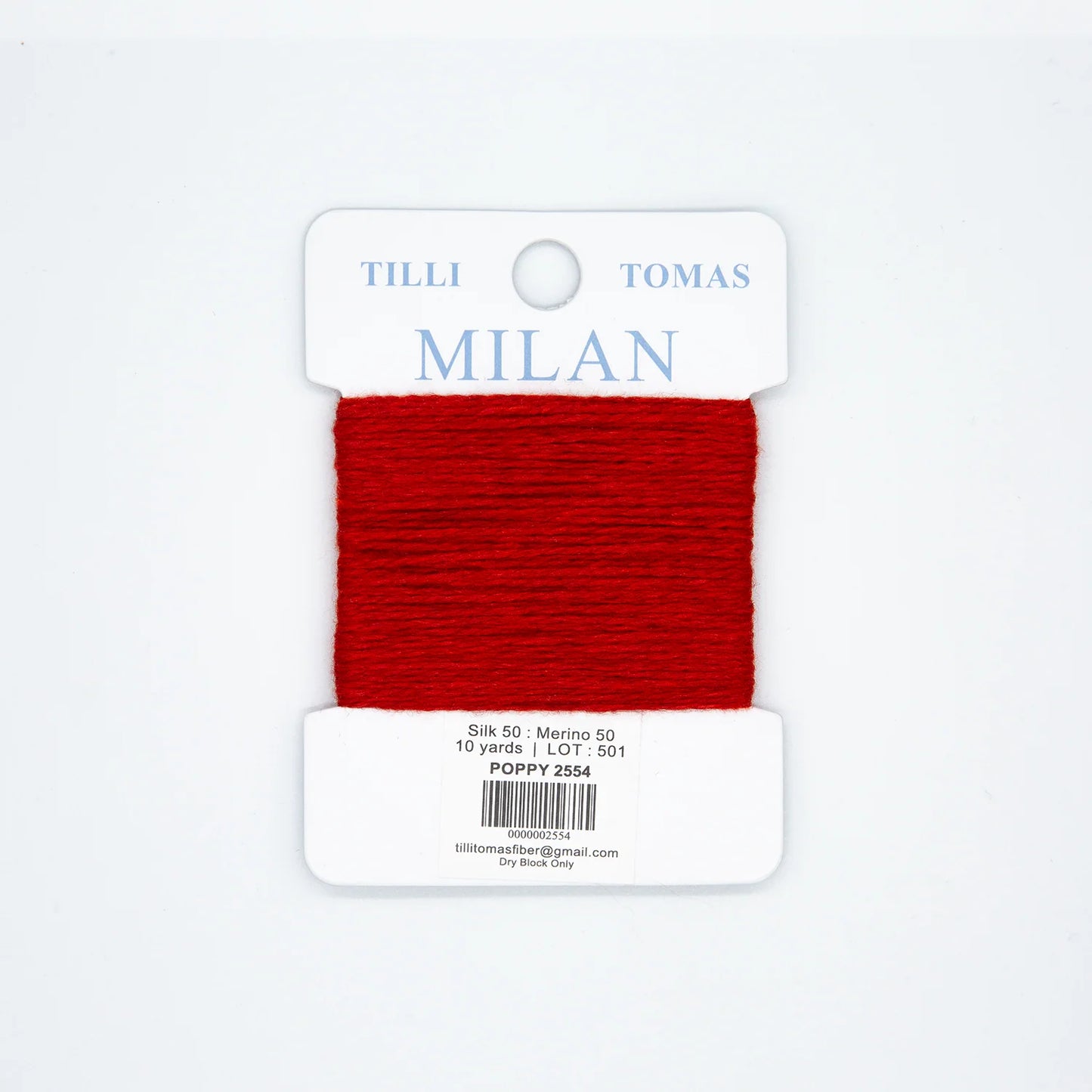 Milan Card - 2554 Poppy