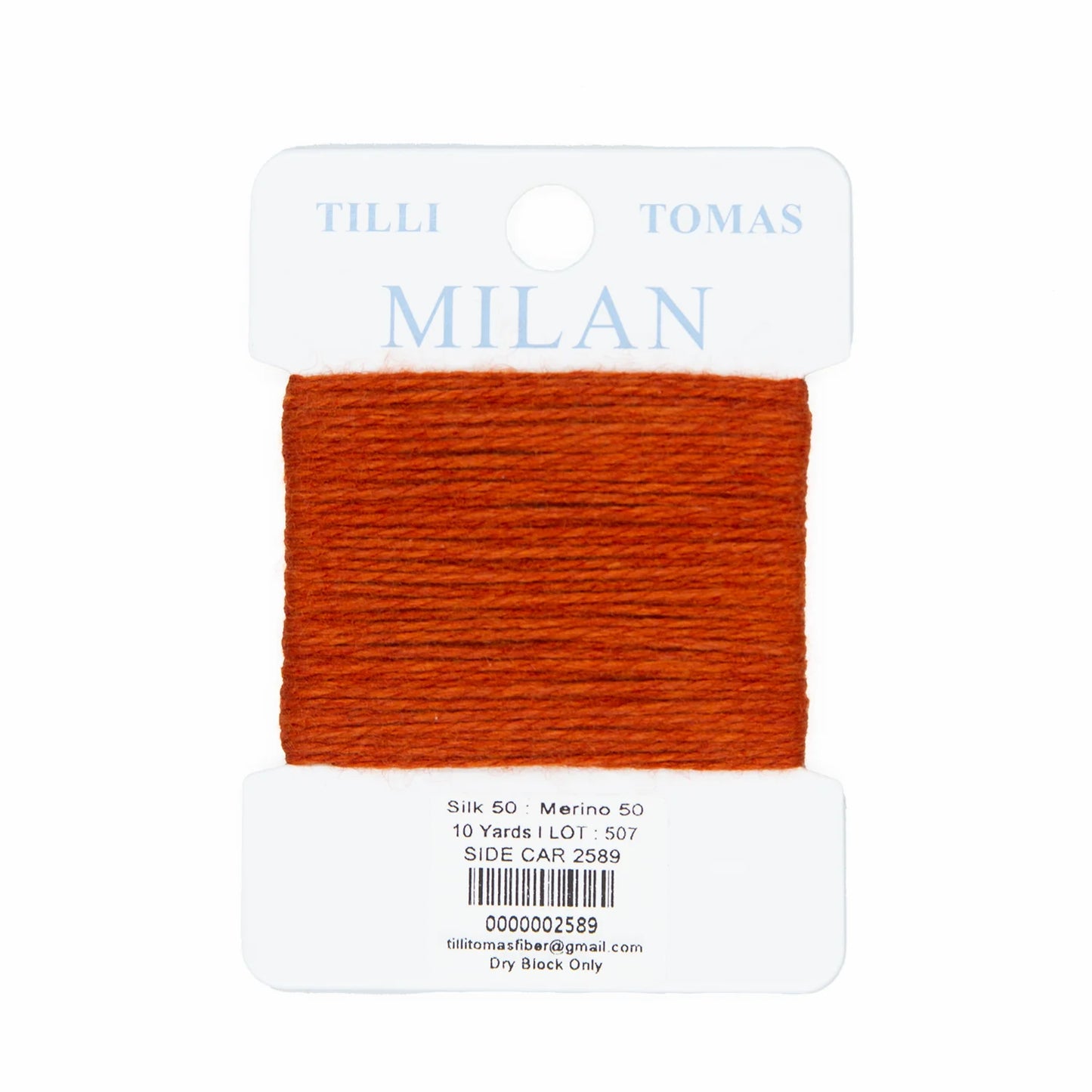 Milan Card - 2589 Side Car