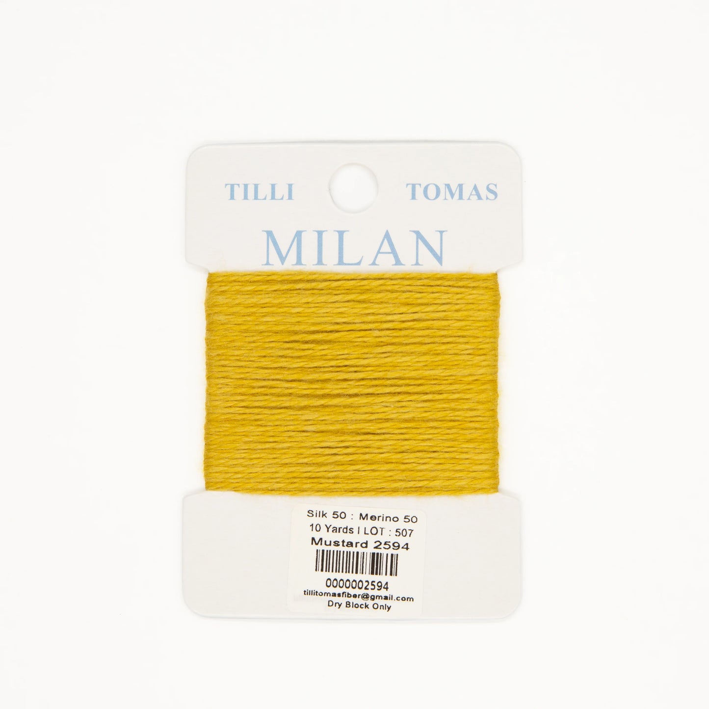 Milan Card - 2594 Mustard