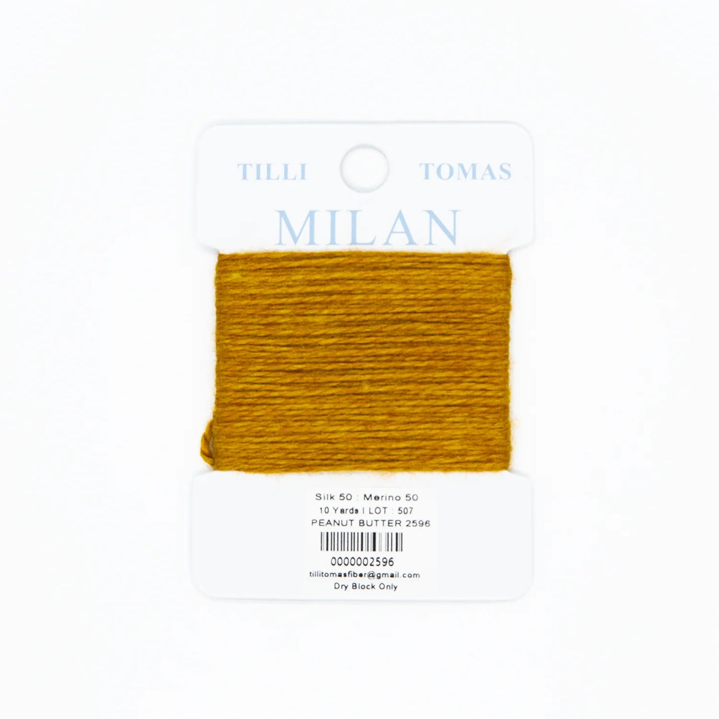 Milan Card - 2596 Peanut Butter