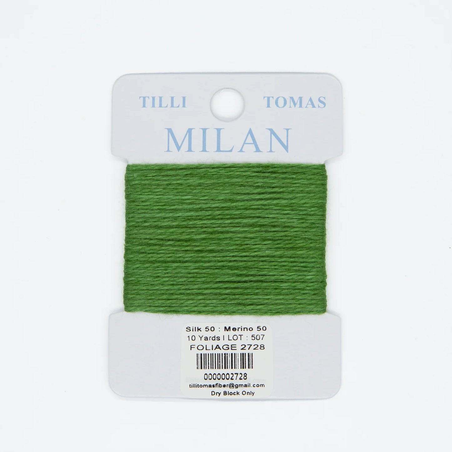 Milan Card - 2728 Foliage