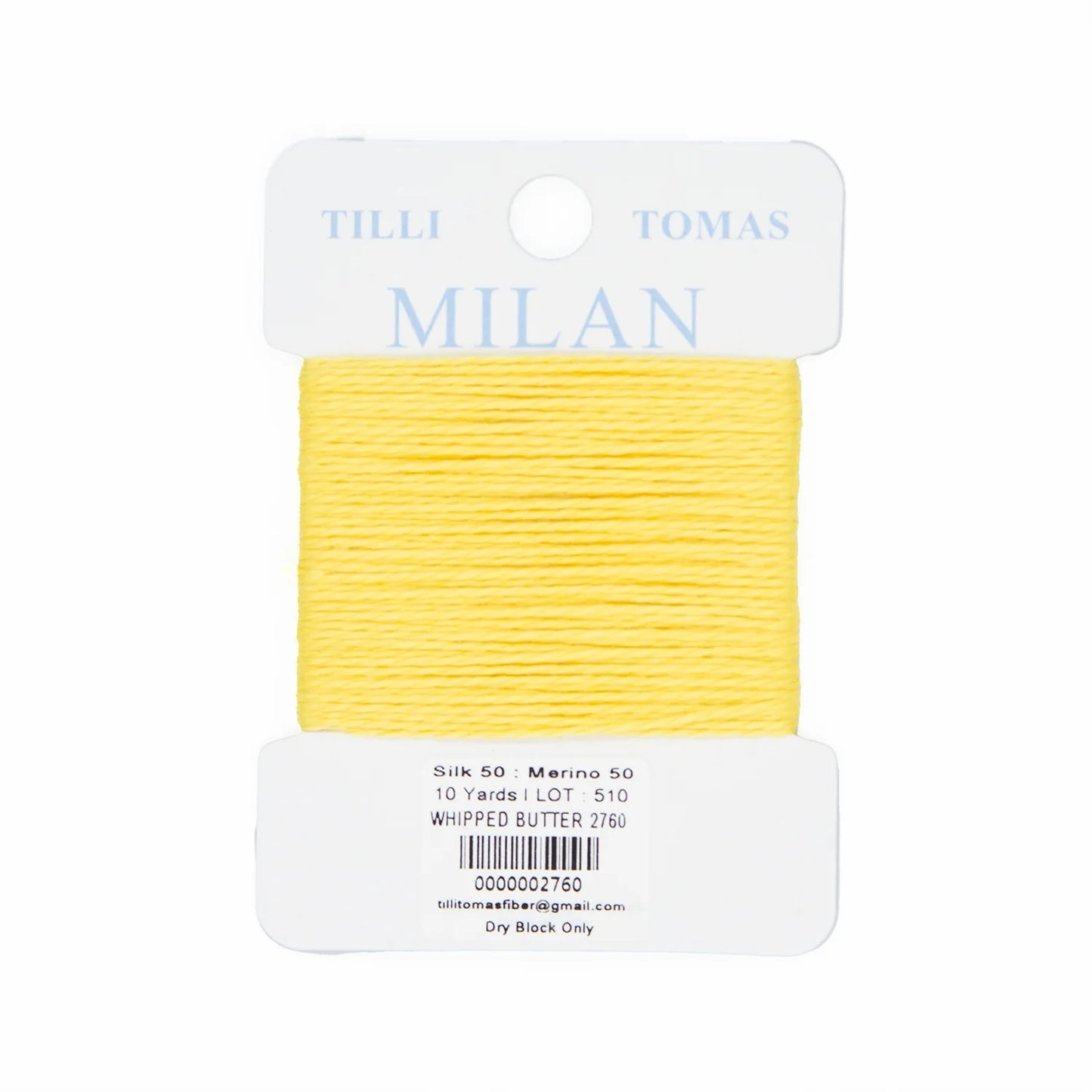 Milan Card - 2760 Whipped Butter