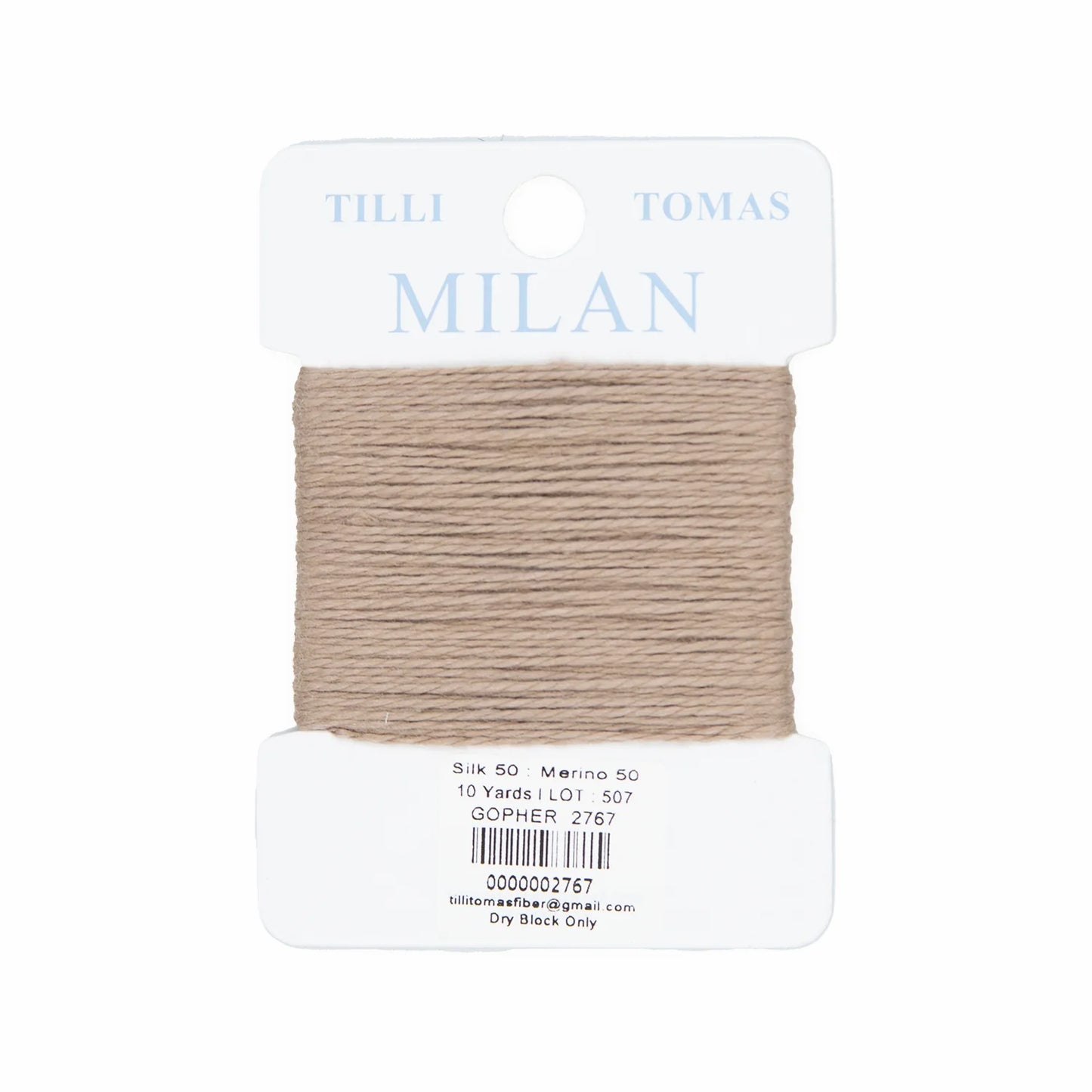 Milan Card - 2767 Gopher