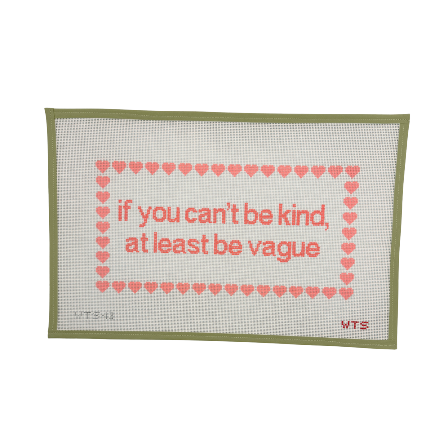 If You Can't Be Kind, At Least Be Vague