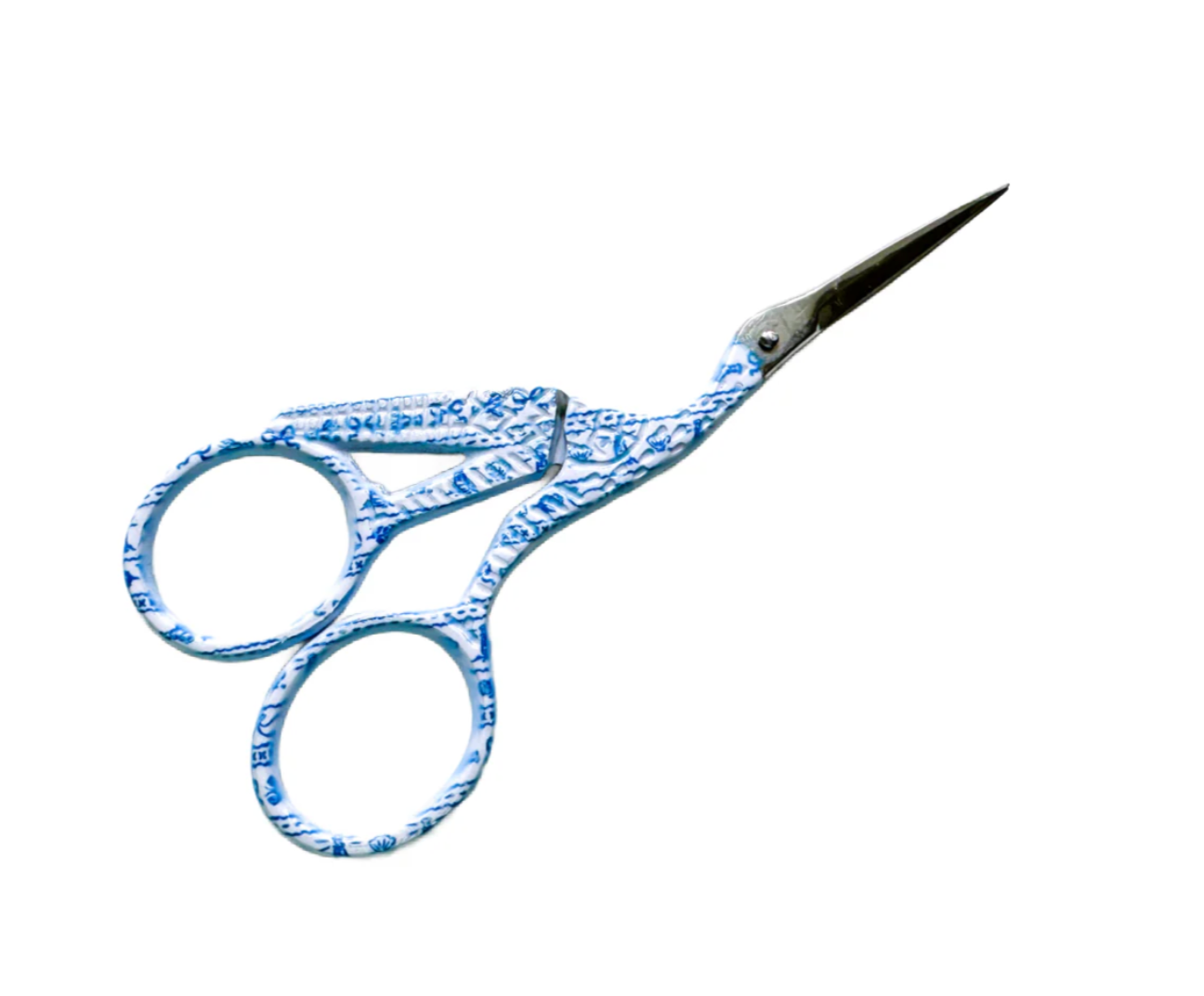 Coastal Reverie Print Crane Scissors