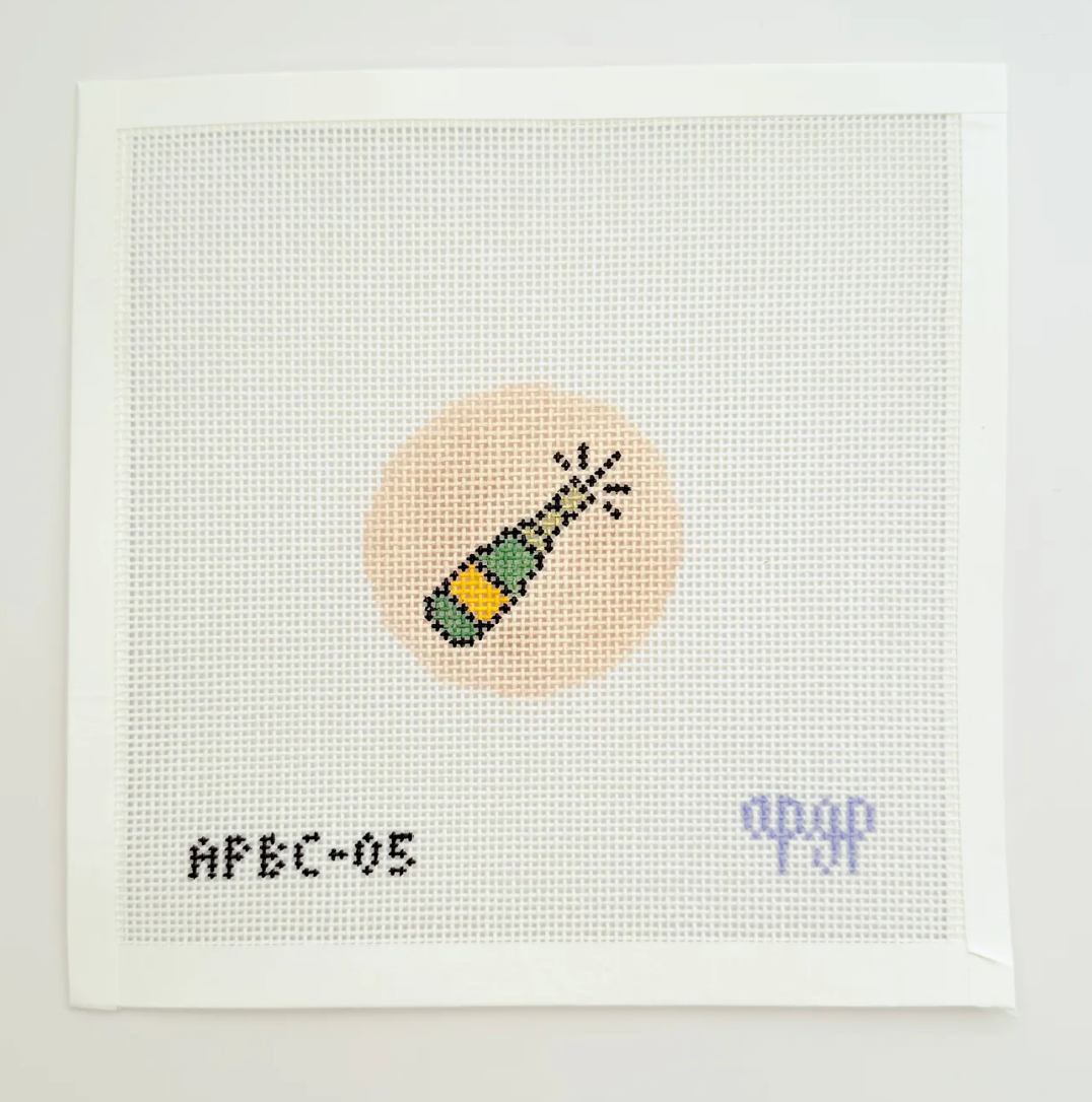 Champagne Bag Tag