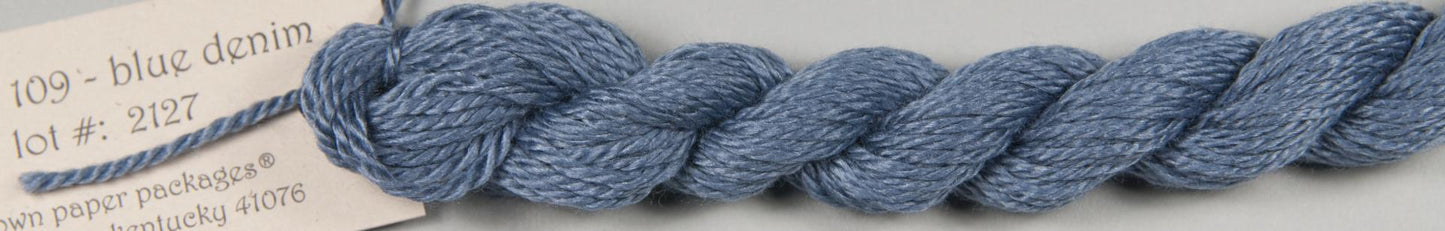 Silk & Ivory 109 Blue Denim
