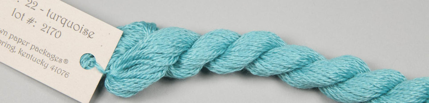 Silk & Ivory 022 Turquoise