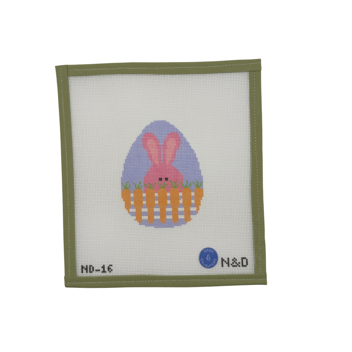 Bunny w/ Carrot Fence Egg