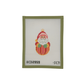 Striped Santa Ornament