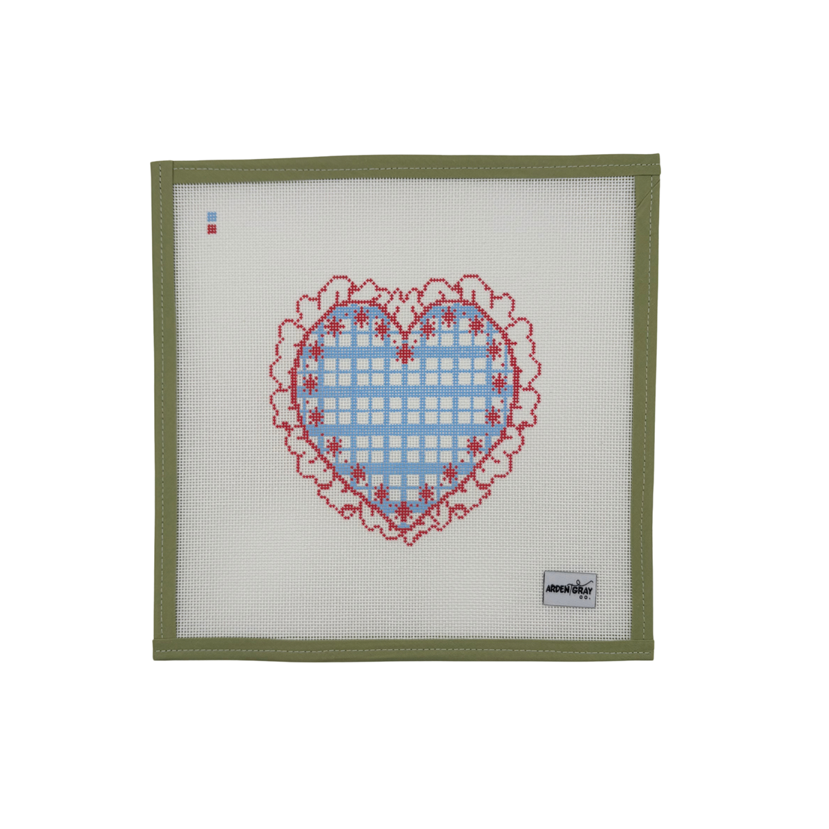 Gingham Heart