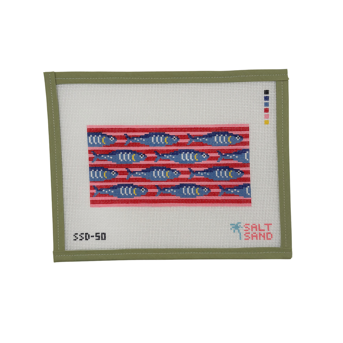 Pink and Red Sardine Insert