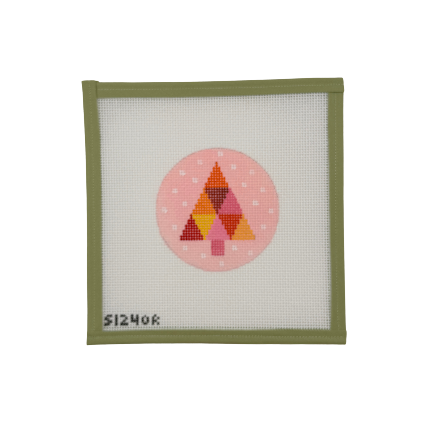 Pink Tree Ornament