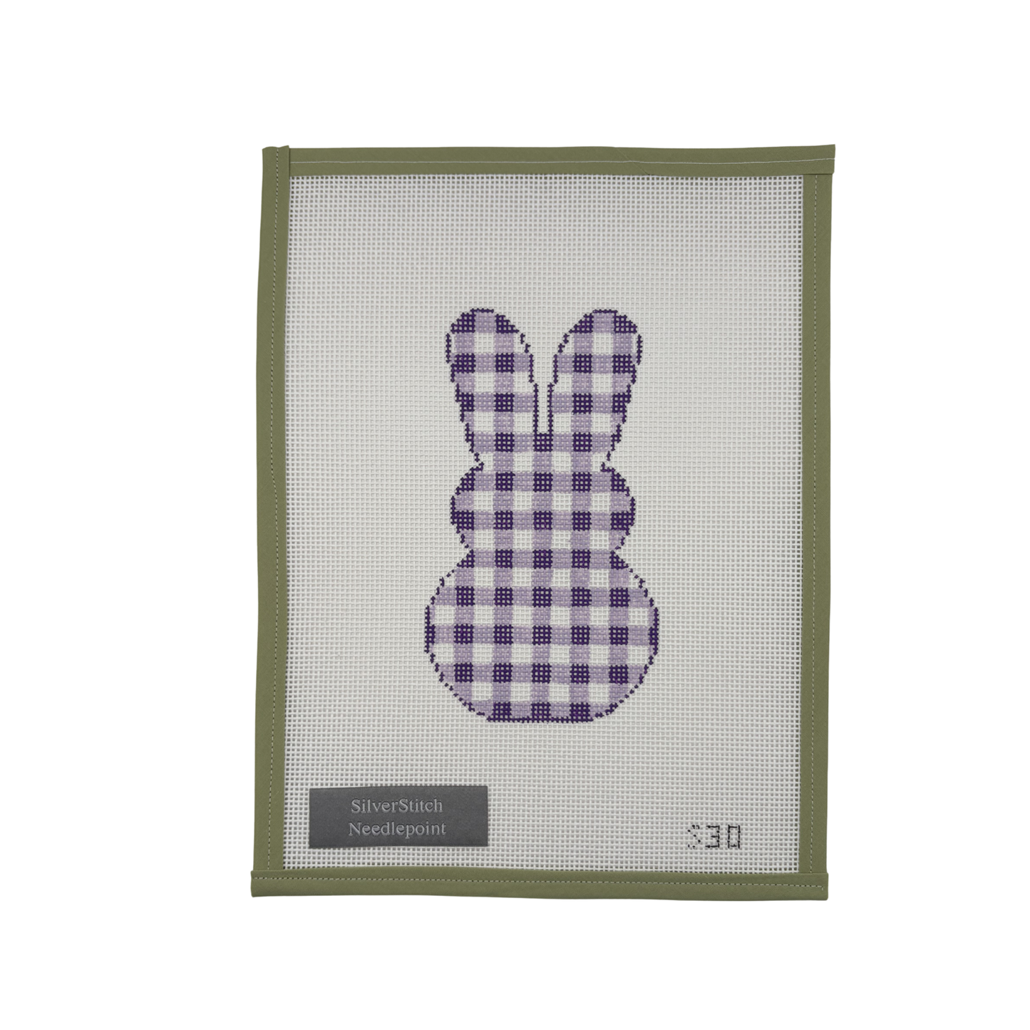 Lavender Gingham Peeps Bunny