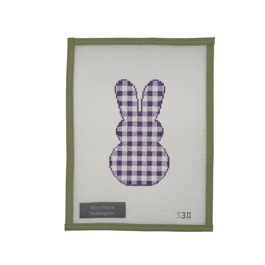 Lavender Gingham Peeps Bunny