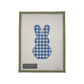 Blue Gingham Peeps Bunny