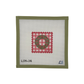 Pink Holiday Wreath Postage Stamp