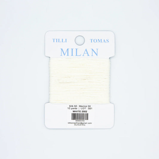 Milan Card - 2502 White
