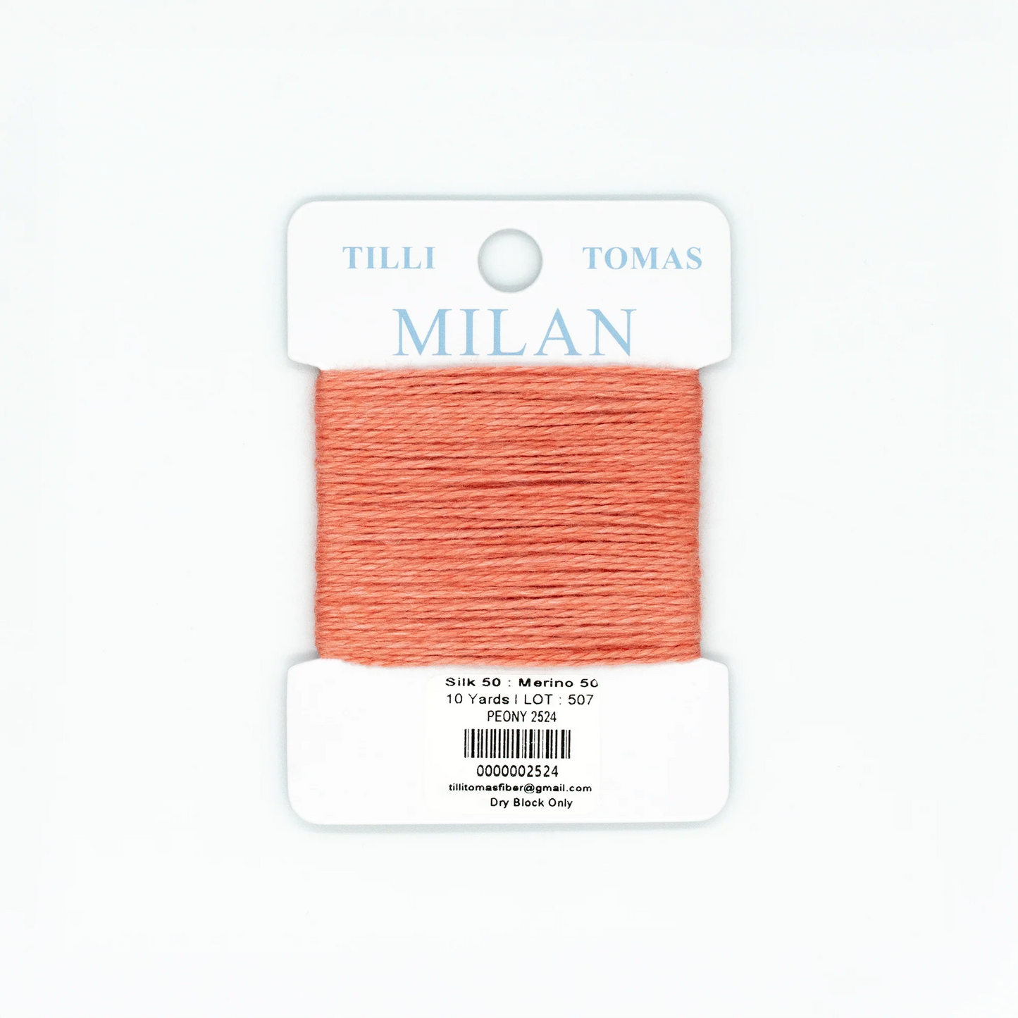 Milan Card - 2524 Peony