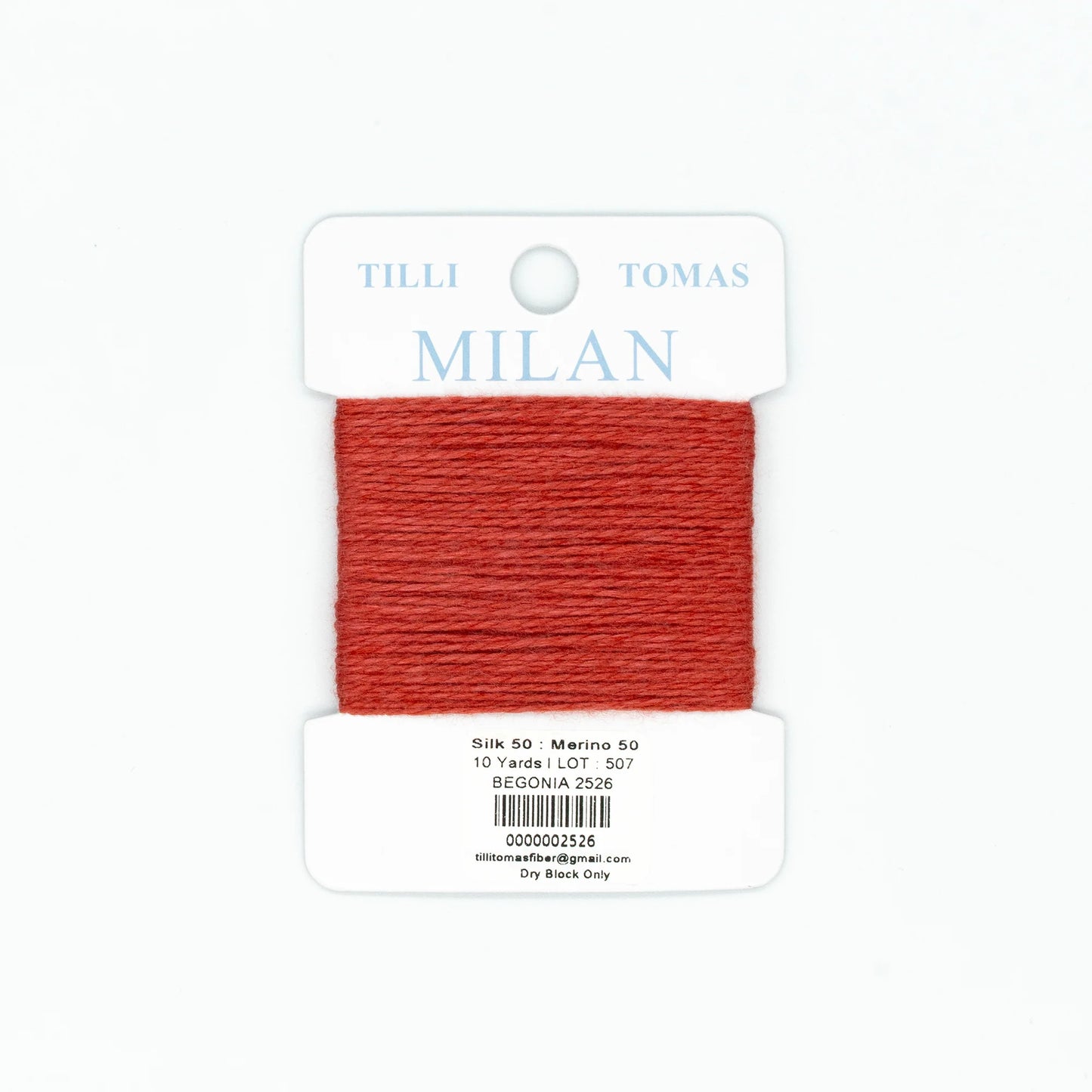 Milan Card - 2526 Begonia