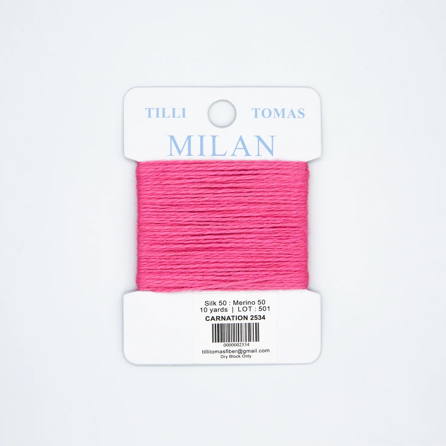 Milan Card - 2534 Carnation