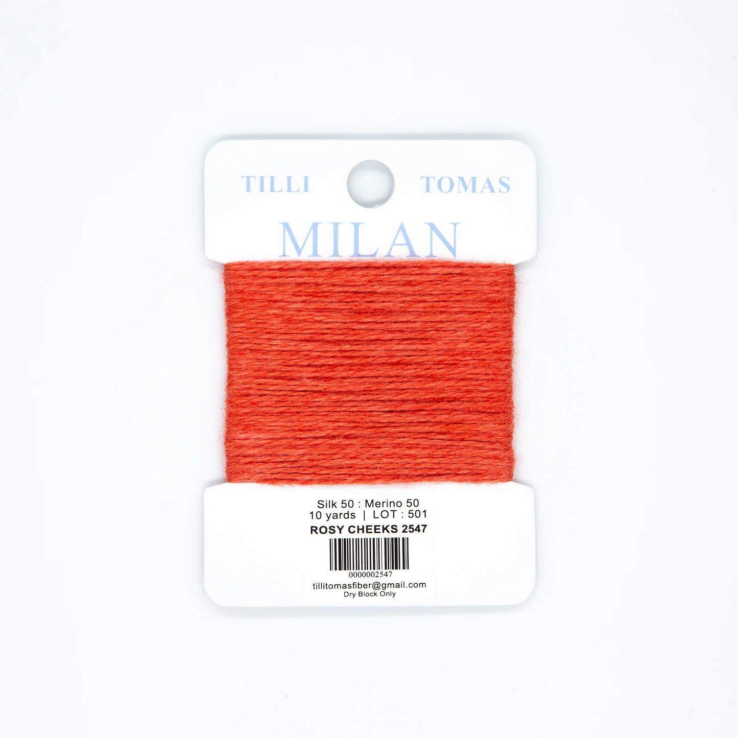 Milan Card - 2547 Rosy Cheeks