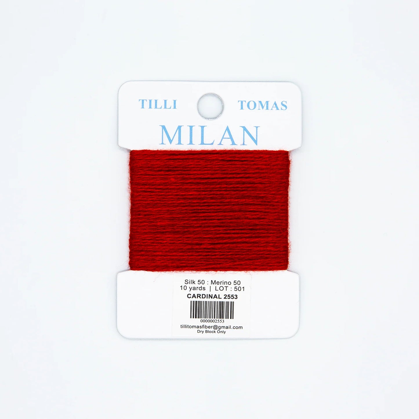 Milan Card - 2553 Cardinal