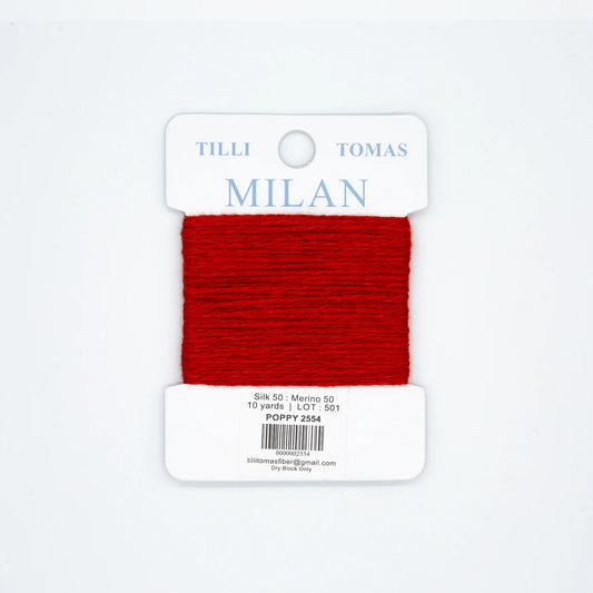 Milan Card - 2554 Poppy
