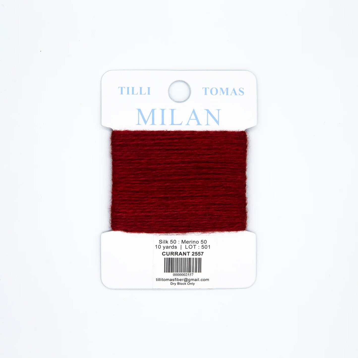 Milan Card - 2557 Currant