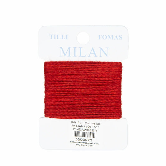 Milan Card - 2571 Pomegranate