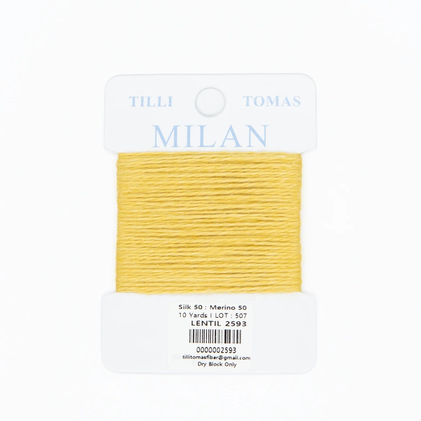 Milan Card - 2593 Lentil