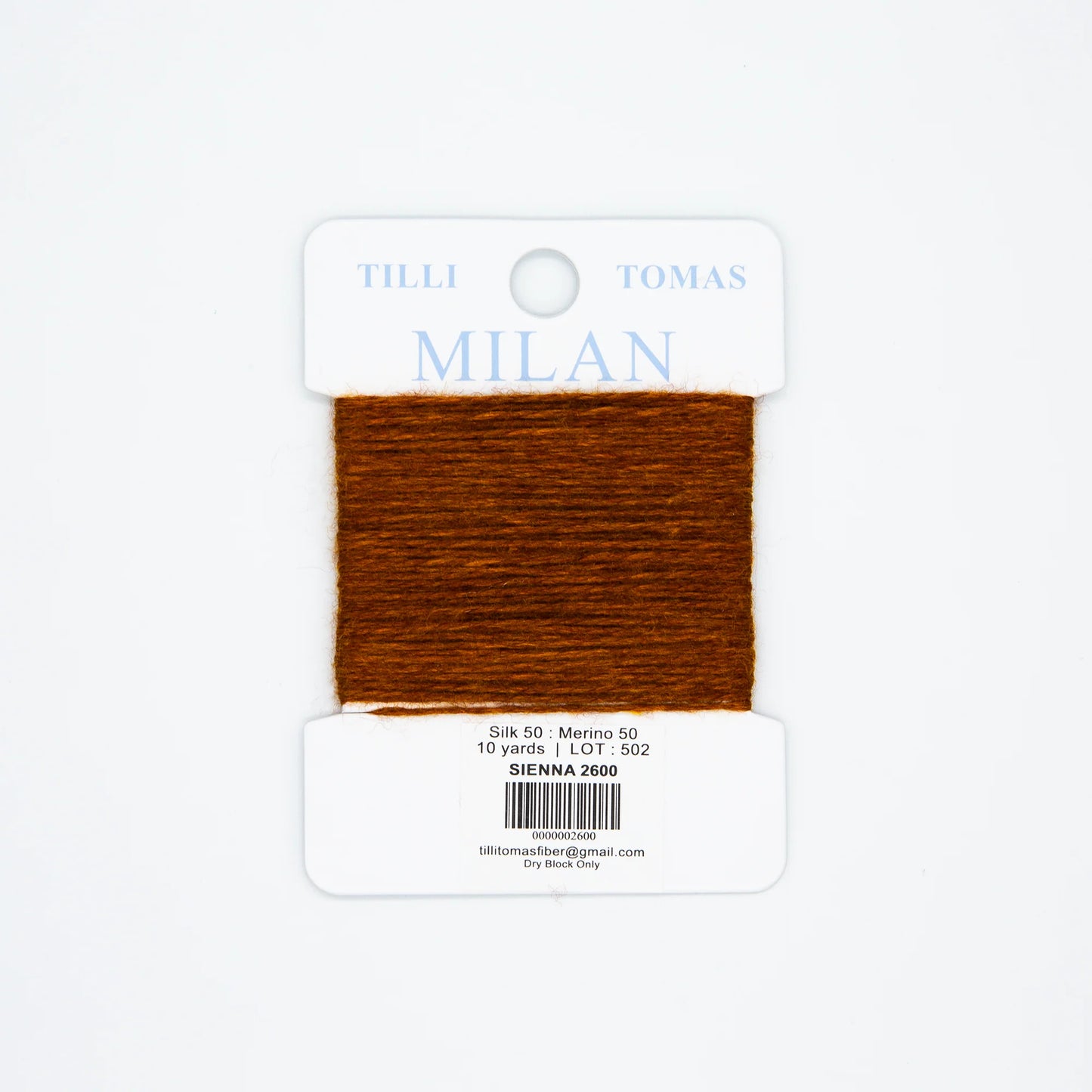 Milan Card - 2600 Sienna