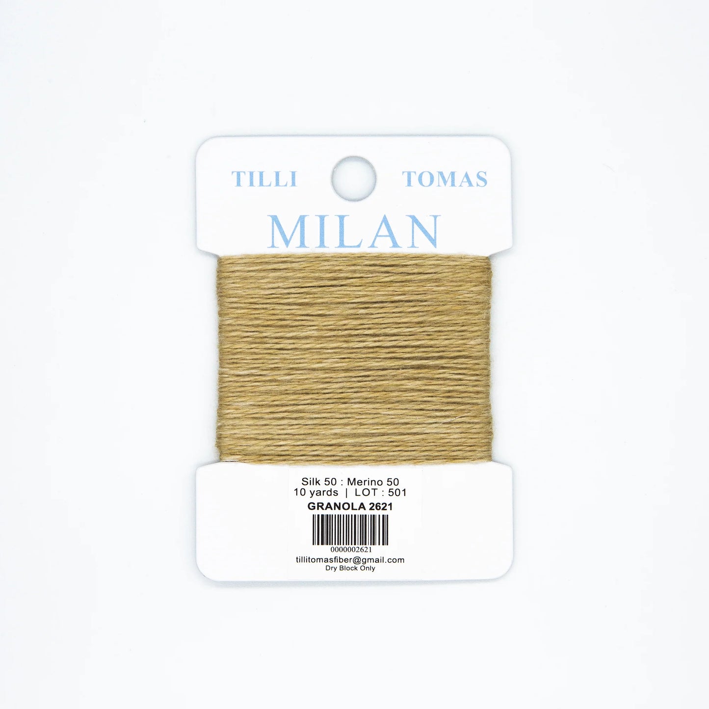 Milan Card - 2621 Granola