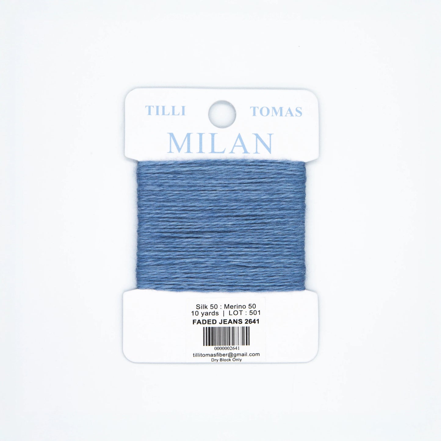 Milan Card - 2641 Faded Jeans