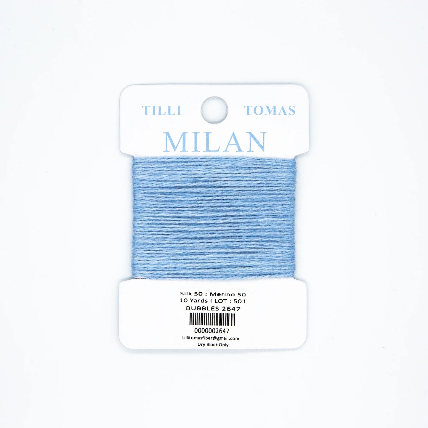 Milan Card - 2647 Bubbles