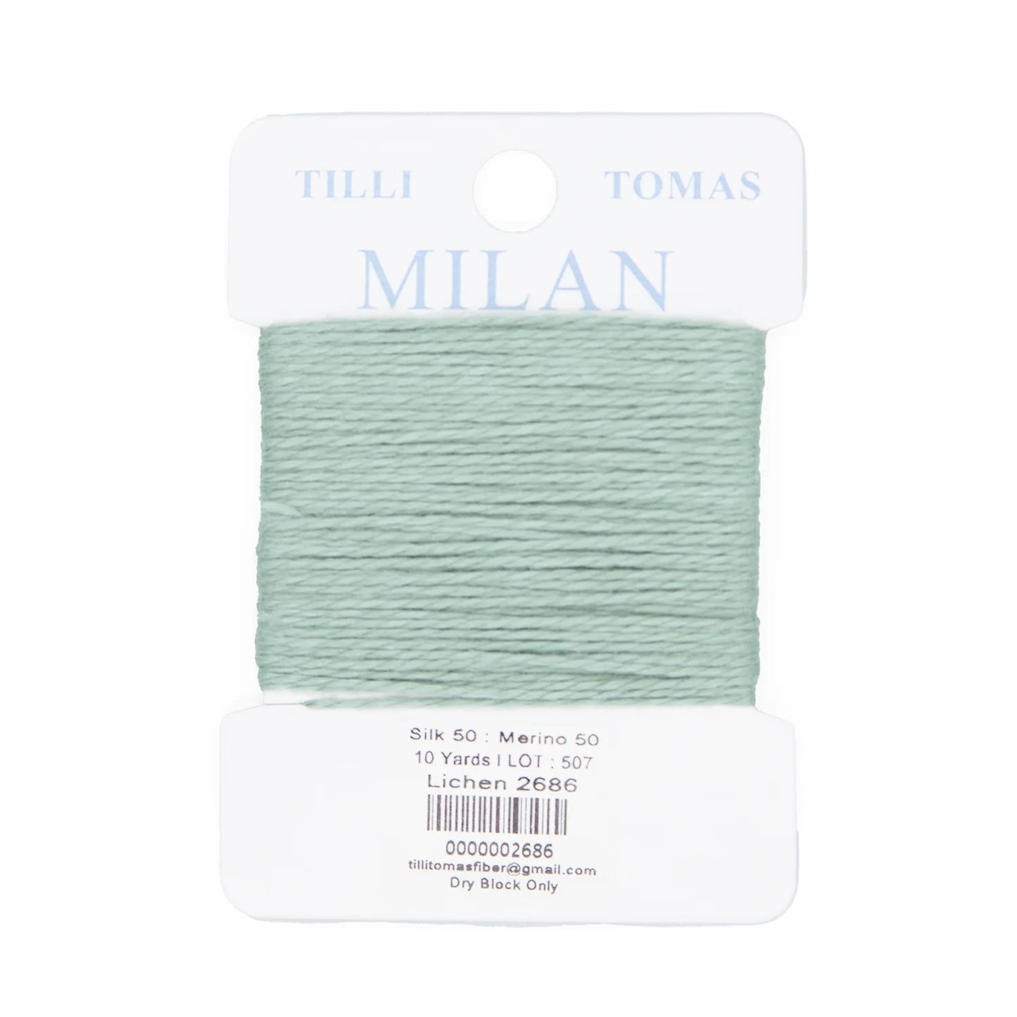 Milan Card - 2686 Lichen