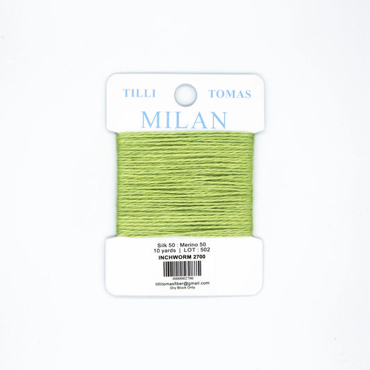 Milan Card - 2700 Inchworm
