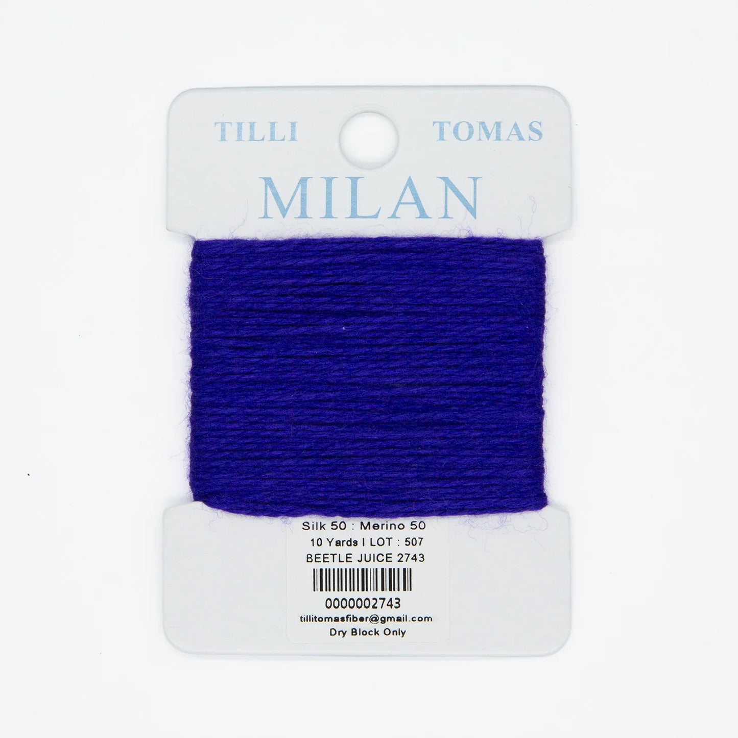 Milan Card - 2743 Beetle Juice
