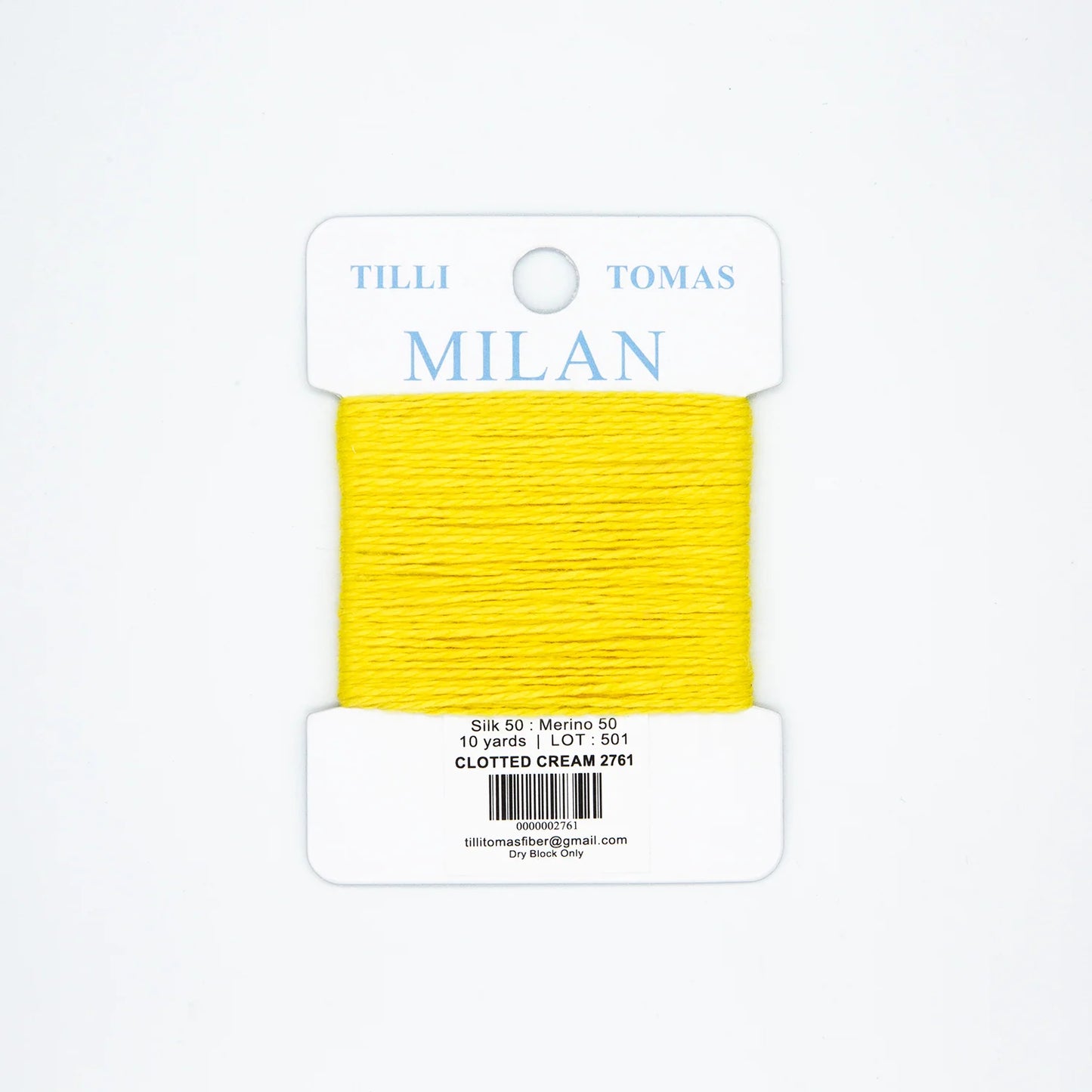 Milan Card - 2761 Clotted Cream