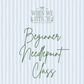 June Beginner Needlepoint Class