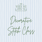 Decorative Stitch Class