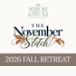 The November Stitch 2026
