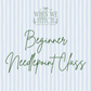 October Beginner Needlepoint Class