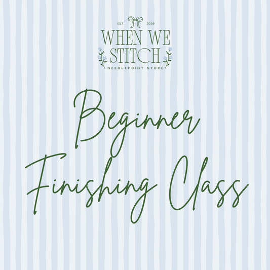 October Beginner Finishing Class