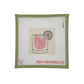 Beige Mahjong Cocktail Coaster