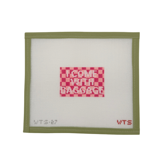 I Come With Baggage Luggage Tag