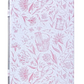 Pink Needlepoint Print Tin with Magnet
